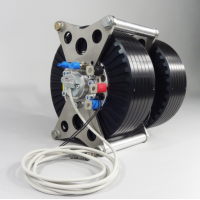 EMRAX 228    馬達 228 (109KW | 230NM)兩個電機可以堆疊在一起，以實現雙倍的功率/扭矩。
