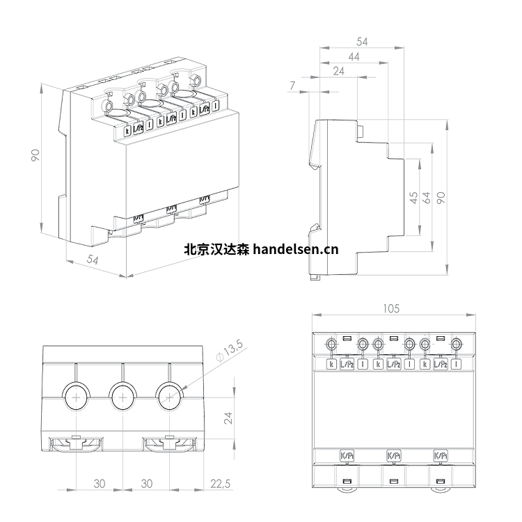 Janitza三相電流互感器ASRD 14尺寸 Janitza三相電流互感器ASRD 14尺寸