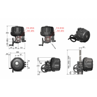 VALPES 多回轉電動執行器 MT50.1B00x.G00