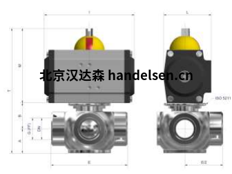 Burocco氣動球閥 VSP3V FF細節 Burocco氣動球閥 VSP3V FF細節1