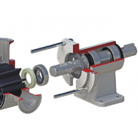 Johnson pump FIP柔性葉輪泵，適用于標準和衛生應用的工業泵