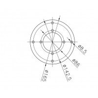 bolondiXB100P XB061A 布隆迪化工行業噴嘴清洗消毒旋轉噴頭