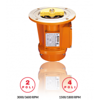 italvibras法蘭式電動振動器MTF 3/500E-S02可用于粉塵環境