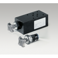 Bieri Hydraulik 截止閥AV700，在高達 700 bar 的任何壓力下鎖定液壓連接