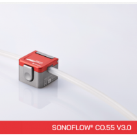 sonotec超聲波外夾式流量傳感器CO.55用于生物技術和制藥行業等