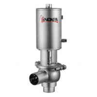 INOXPA INNOVA N 截止單座閥，為衛生應用而設計的氣動截止單座閥