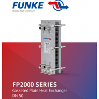 FUNKE 墊片板式換熱器 FP2000系列，多通道設計