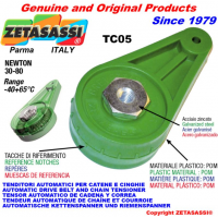 ZETASASSI? 自動旋轉臂張緊器TC系列，可提高鏈條和皮帶的耐用性